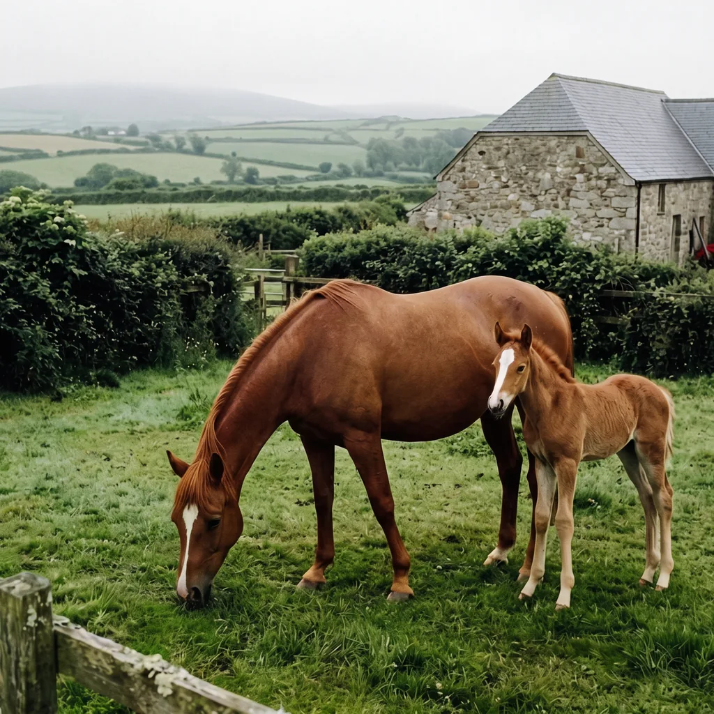 Élevage de chevaux au Les Écuries du Rosier, Saint-Paul-de-Serre