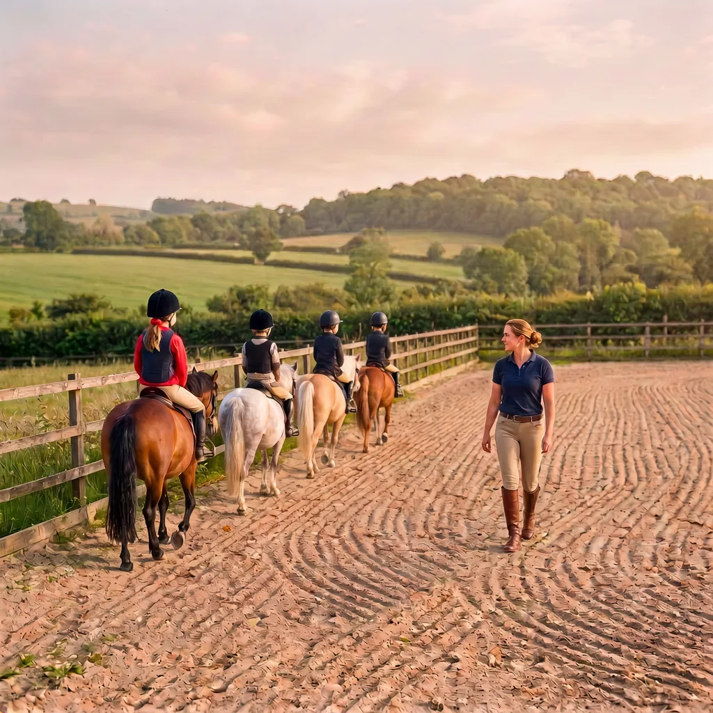 Cours de poney à Saint-Paul-de-Serre, Dordogne